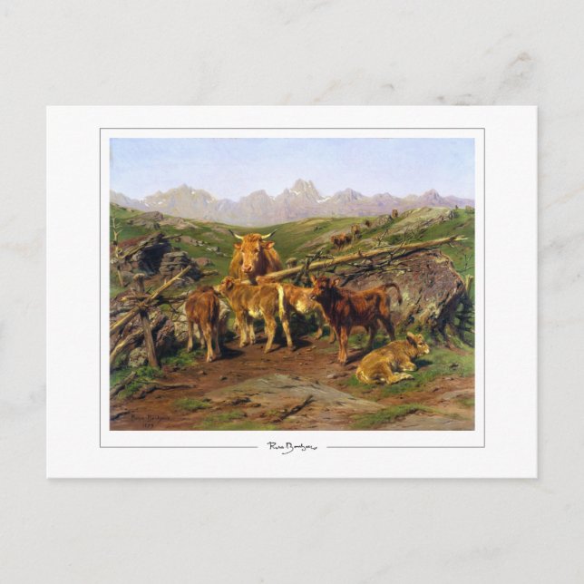 Postal Rosa Bonheur #9 - Bella Artes (Anverso)