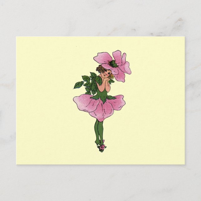 Postal Rosa Briar (Anverso)