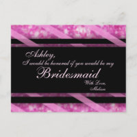 Rosa caliente, negro | Maid of Honor