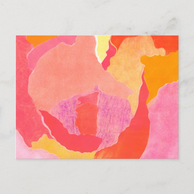 Postal Rosa de col IV (Anverso)