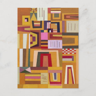 Postal Rosa de compensación de Kandinsky