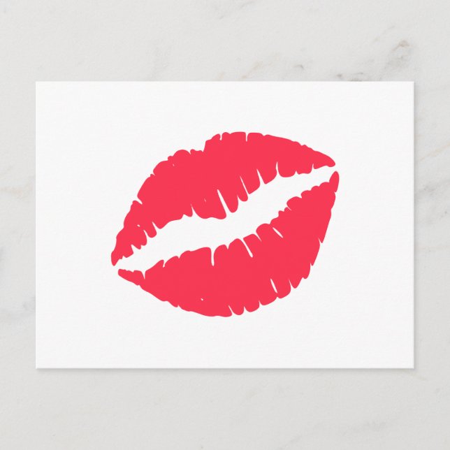 Postal Rosa de coral (Anverso)