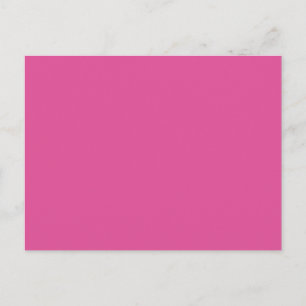 Postal Rosa de frambuesa