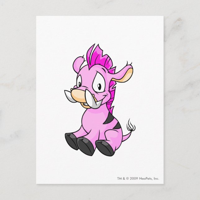 Postal Rosa de Moehog (Anverso)