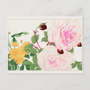 Postal Rosa de Tanigami Konan