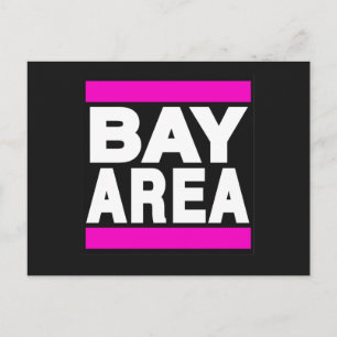 Postal Rosa del área de la bahía