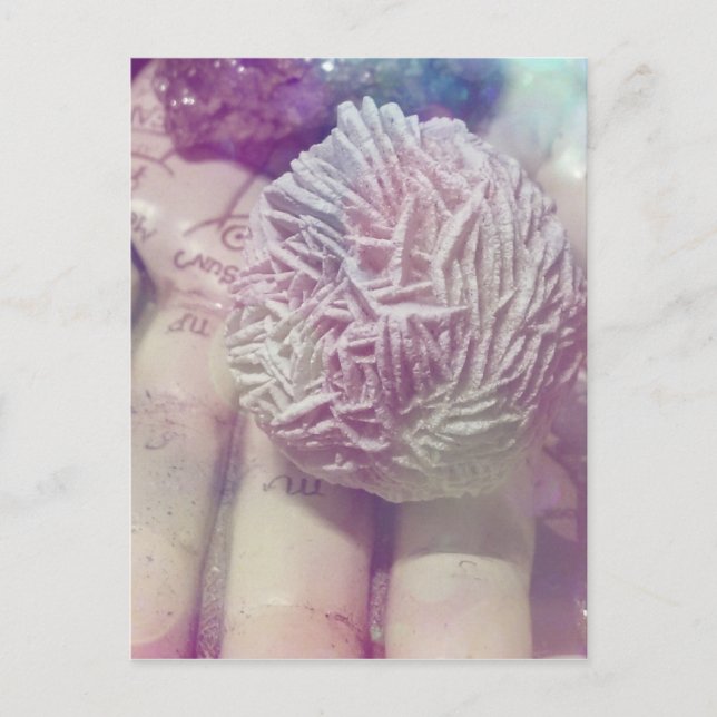 Postal Rosa del desierto (Anverso)