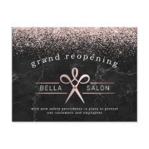 Rosa Gold Hair Salon Grand ReOpening Covid Safety