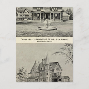 Postal Rosa Hill, residencia de Judd