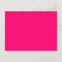 Postal rosa Neon - Pedidos Personalizados y masivo