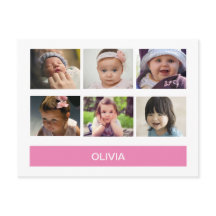 Rosa Pastel Personalizado con Foto – Personalizado