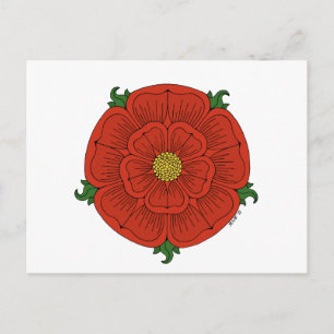 Postal Rosa Roja de Lancaster