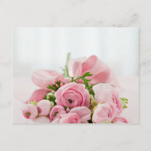 Postal Rosa rosa Bouquet