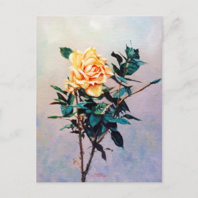 Postal Rosa/Rose (Anverso)