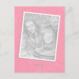 Postal Rosa simple