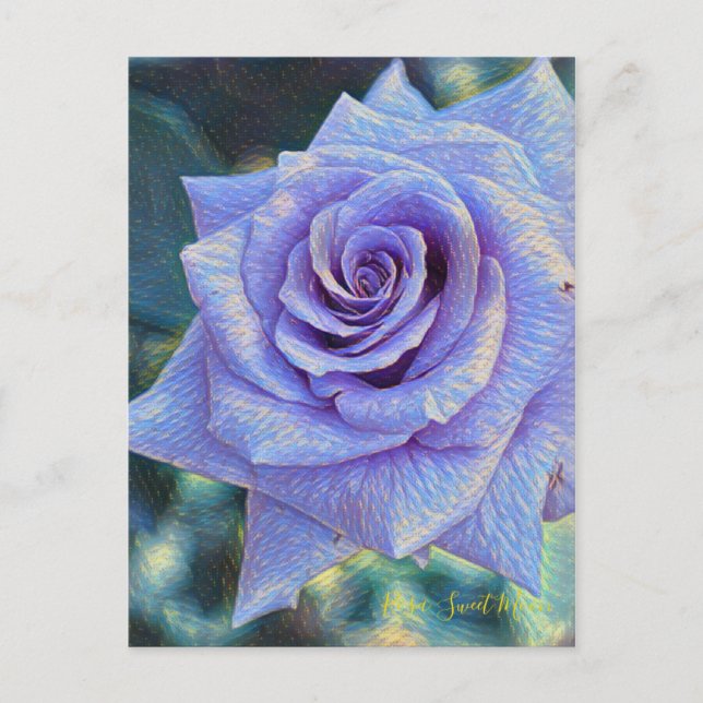 Postal Rosa Sweet Moon [Postcard] (Anverso)