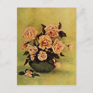 Postal Rosa vintage de Castilla Vieja por Frederick Marti