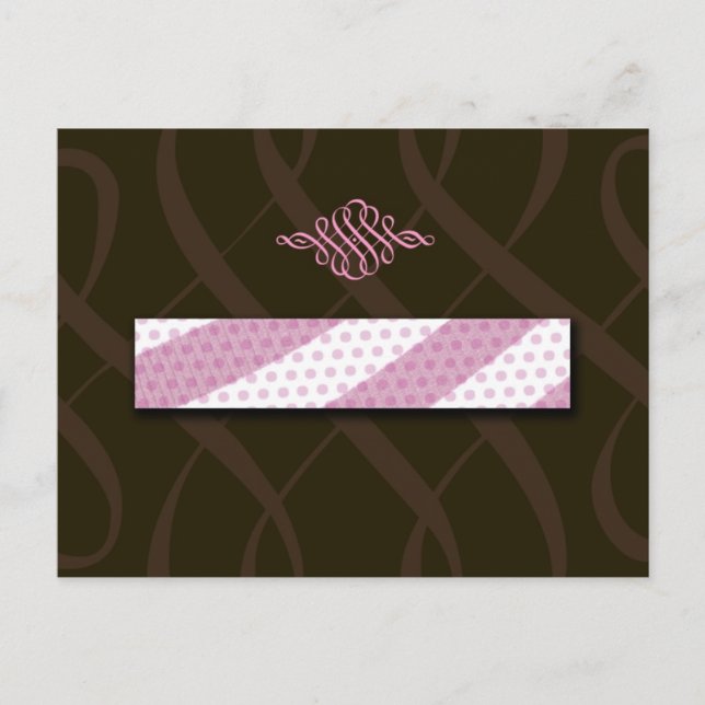 Postal rosa y chocolate lúcida de 311 (Anverso)