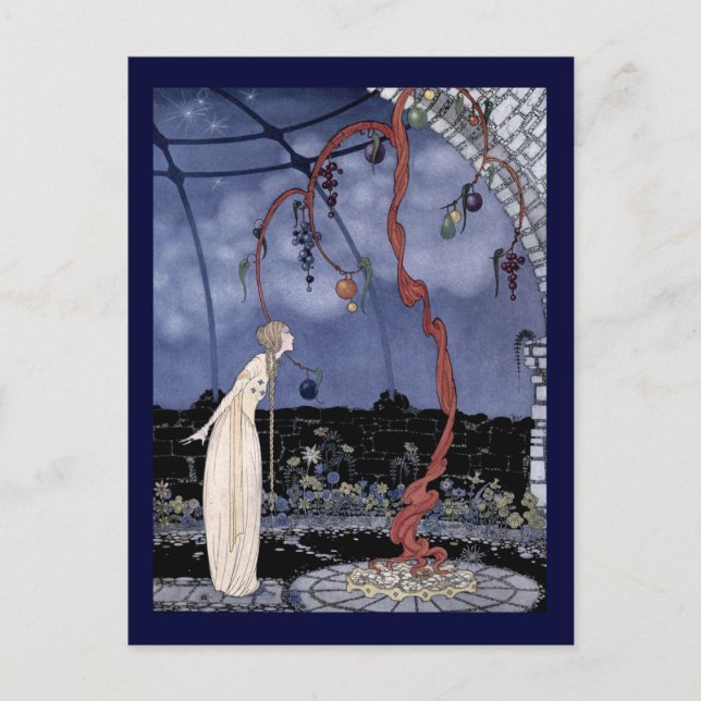 Postal Rosalie vio un árbol maravilloso (Anverso)