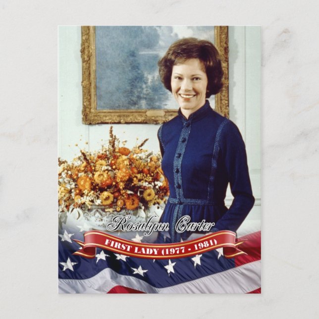 Postal Rosalynn Carter, Primera Dama de los Estados Unido (Anverso)