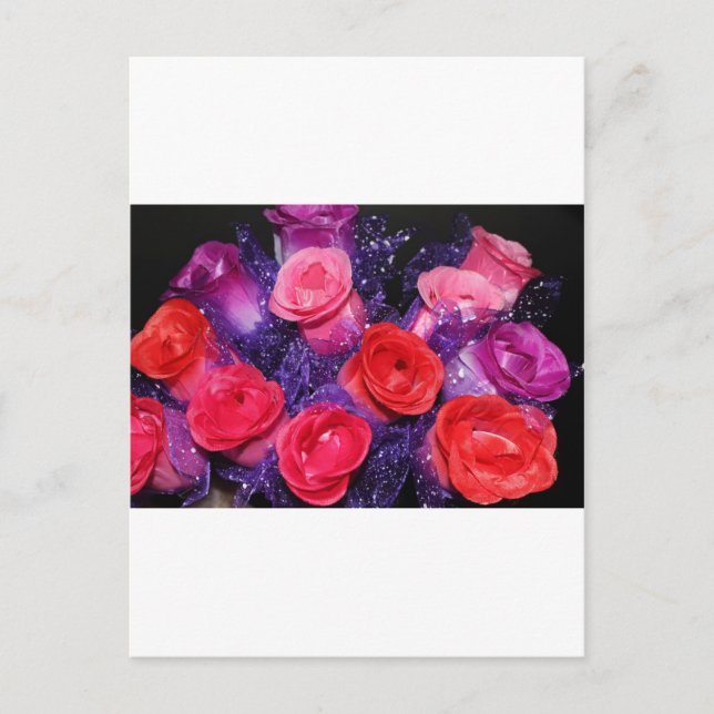 Postal Rosas (Anverso)