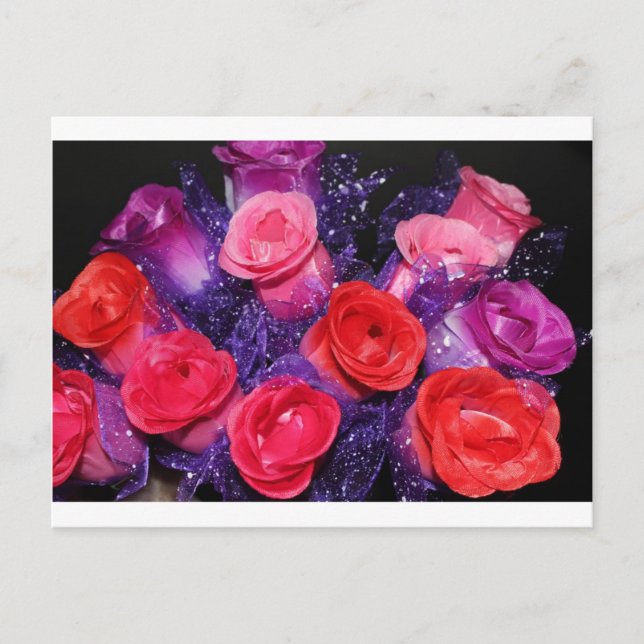 Postal Rosas (Anverso)