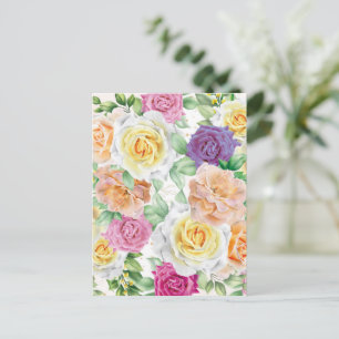 Postal Rosas acuáticos 27