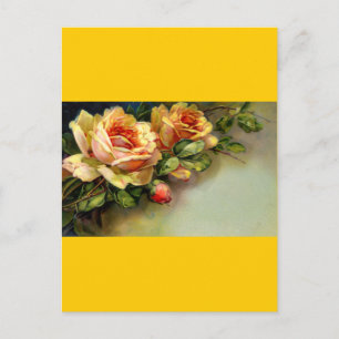 Postal Rosas Amarillas