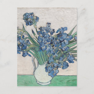 Postal Rosas azules