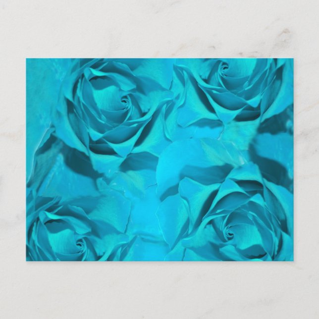 Postal Rosas Blues (Anverso)