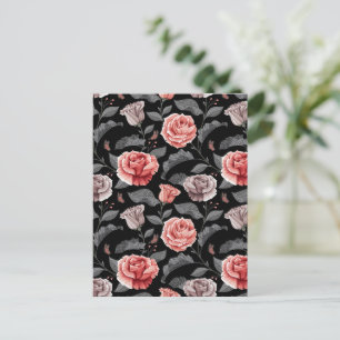 Postal Rosas de acuarela 15