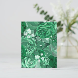 Postal Rosas de acuarela 36