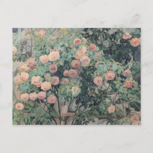 Postal Rosas de Anna Syberg Vintage
