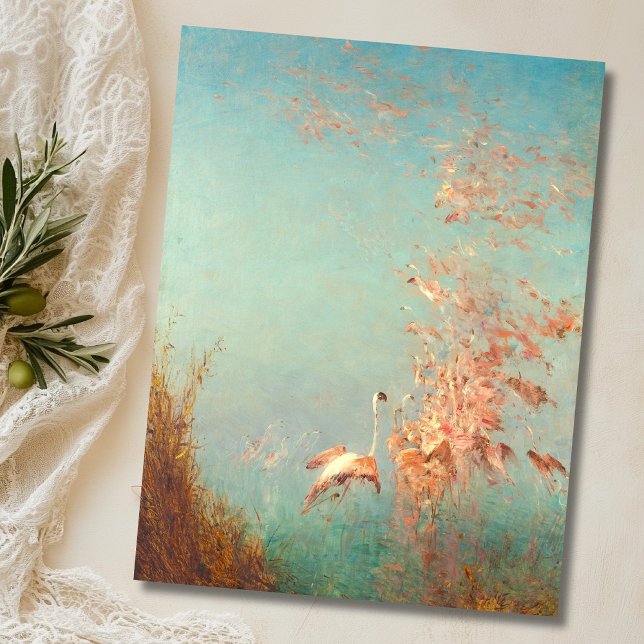 Postal Rosas de Envol De Flamants, Étang De Vaccarès (Subido por el creador)