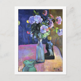 Postal Rosas de Gauguin