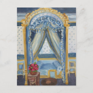 Postal Rosas de Josephine: Fontainebleau Chateau