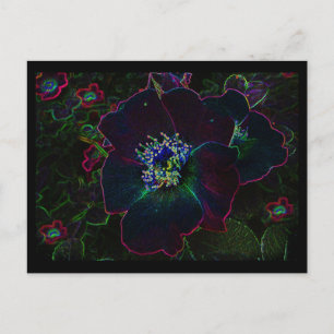 Postal Rosas eléctricos