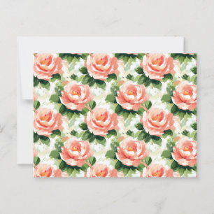 Postal Rosas en el modelo rosa rosa de la rosa de la pimi