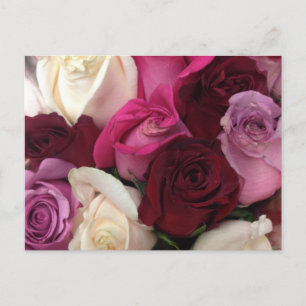 Postal Rosas Floral