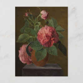 Postal Rosas ingleses viejos - Jan Frans van Dael