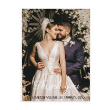 Rosas poster boda gracias