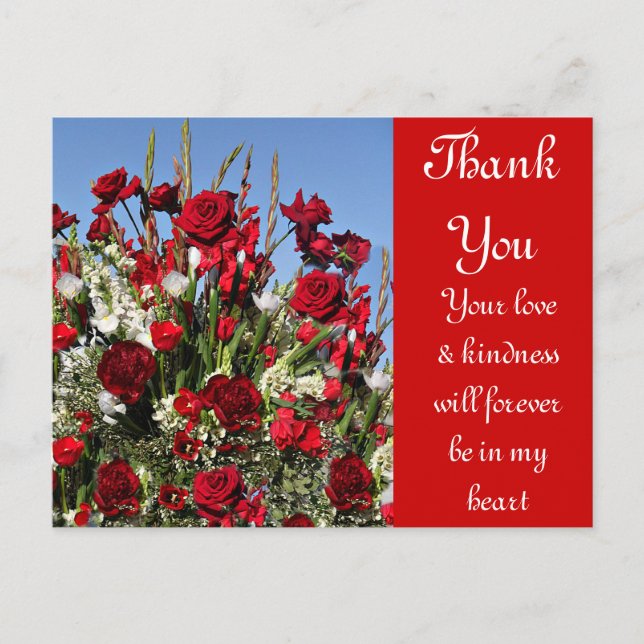 Postal Rosas-r-Rojo (Anverso)