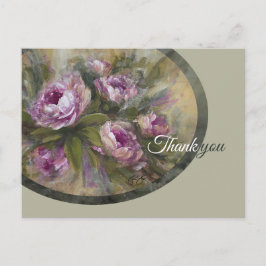 Postal Rosas rosadas