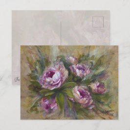 Postal Rosas rosadas