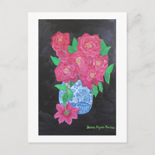 Postal Rosas rosas rosas en la vesícula china: Susan Payn