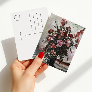Postal Rosas rosas rosas   Lovis Corinth
