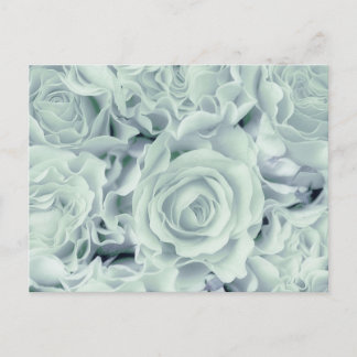 Postal Rosas verdes Spring Soft + Satin Bouquet, plantill