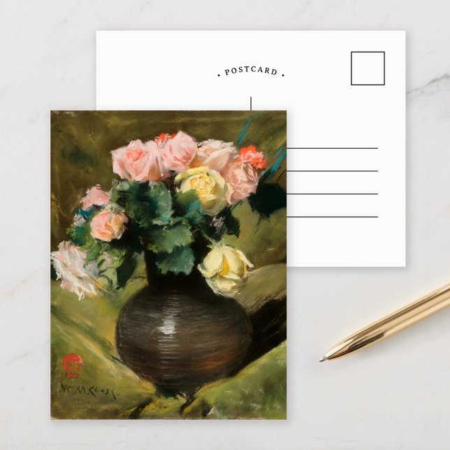 Postal Rosas | William Merritt Chase (Subido por el creador)