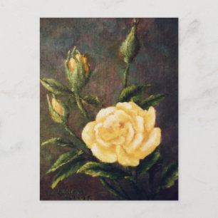 Postal Rosas y cuerdas amarillas Bellas Artes siguen con
