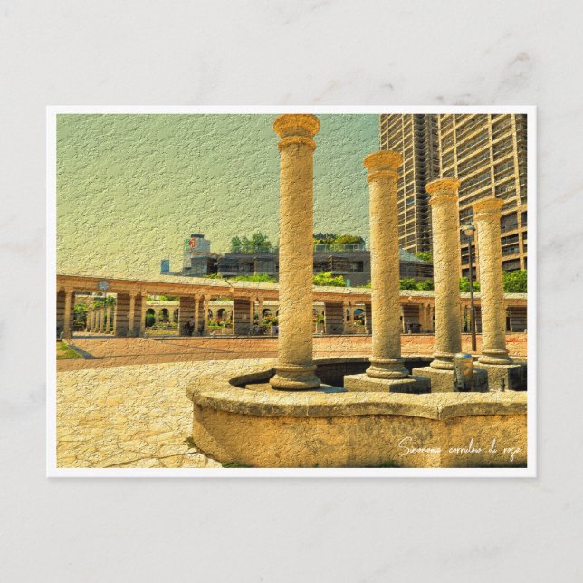 Postal Rose Garden (Anverso)